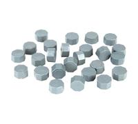 Perline di cera di sigillatura ottagono, Timbro sigillo multicolore con perline di ceralacca ottagonali da 100 pezzi for buste invito a nozze(N)