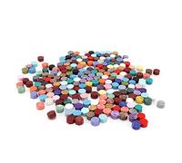 Perline di cera ottagonali, set da 200 pezzi per sciogliere e sigillare, materiale in cera artigianale fai-da-te