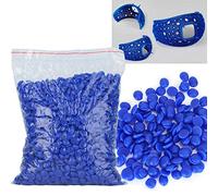 Perline di Cera, Stampo di Cera per Iniezione Professionale Riutilizzabile Ad Alta Resistenza, Perline di Cera per Colata di Gioielli con Piccolo Restringimento Opzionale Verde Blu, per Gioielli,(Blu)