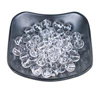 Perline di cristallo di rocca naturale rotonde da 6 mm - 60 pezzi di perle di pietra preziosa per la creazione di gioielli, braccialetti fai da te, collane