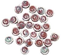 Perline di imballaggio in porcellana rotonde fatte a m Perline distanziali in porcellana fatte a mano, rotonde da 16 mm, per fare gioielli, bracciali, ciondoli, artigianato, 20/50 pezzi (20 pezzi)