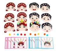 Perline di Lacci in Legno per - Giocattolo Educativo Stem per la combinazione e il riconoscimento dei Colori | Attività per lo Sviluppo di 3+ anni