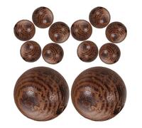 Perline di Legno Vintage 60 Pezzi per Braccialetti Fai da Te | Stile Retro e Rustico, Marrone Naturale, Leggere e Versatili, per Gioielli, Ciondoli e Lavori Creativi