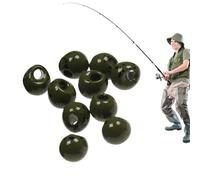 Perline di pesca in tungsteno - Perline per ami Esche e attrezzature di montaggio - per Piombe Potenti per Immersione Profonda Destini Pescatori Principianti e Appassionati