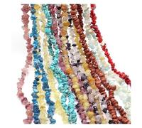 Perline di pietra cristallo, scaglie ghiaia a forma libera for regali for feste, artigianato fai da te, creazione collane, bracciali, gioielli(Color1,5pc(approx.32IN))