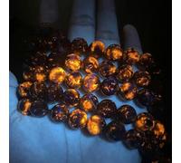 Perline di pietra fiamma naturale per la creazione di gioielli Perline di potere curativo energetico Braccialetti fai da te Collane 4 6 8 10 12mm-Pietra fiamma-4mm da 85 a 95 pezzi