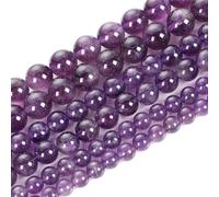 Perline di pietra naturale occhio di tigre agata giade rotonde perline sfuse per la creazione di gioielli fai da te braccialetti ametista A 6 mm 60-62 pezzi