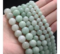 Perline di Pietra Turchesi Occhio di Tigre Lava Agate Perline di Malachite per la creazione di Gioielli Bracciale Fai da Te Collana 46810MM-Giada birmana-6mm (Circa 61 Pezzi)