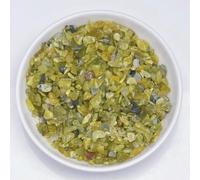 Perline di pietre preziose naturali da 20-100 g, pietre levigate per piante, cactus e piante grasse, riempitivo per vasi, decorazione per il fondo del paesaggio, 3-5 mm, giadeite, 20 g