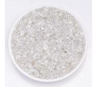 Perline di pietre preziose naturali da 20-100 g, pietre levigate per piante, cactus e piante grasse, riempitivo per vasi, decorazione per il fondo del paesaggio, 3-5 mm, C bianco normale, 20 g