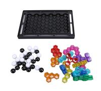 Perline di puzzle gioco da tavolo da bordo 3d perline di scacchi puzzle tavolo da educazione interazioni familiari abbinando perline puzzle board game per bambini e famiglie in