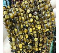 Perline di quarzo amazzonite citrino giada morganite irregolare agata 5-10mm per la creazione di gioielli braccialetto con perno fai da te-occhio-5-8mm