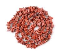 Perline di scaglie di pietra da 3-5-8-12 mm, ghiaia irregolare for la creazione di gioielli, collane fai da te a forma libera, braccialetti(Red Jaspers,8-12mm)