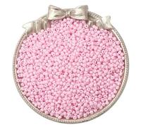 Perline di semi di vetro lisce uniformi in stile giapponese da 2 mm/3,0 mm, di colore pieno, per la creazione di braccialetti fai da te - BBG003-06-2 mm-660 pezzi