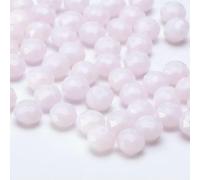 Perline di sfuse ceche Rondelle da 4, 6, 8 e 10 mm per la creazione di gioielli fai da te, perline di vetro sfaccettate distanziatrici di colore AB - BZ1200-36-10 mm - 65 pezzi