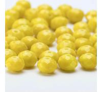 Perline di sfuse ceche Rondelle da 4, 6, 8 e 10 mm per la creazione di gioielli fai da te, perline di vetro sfaccettate distanziatrici di colore AB - BZ1200-24-4,0 mm-120 pezzi