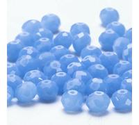 Perline di sfuse ceche Rondelle da 4, 6, 8 e 10 mm per la creazione di gioielli fai da te, perline di vetro sfaccettate distanziatrici di colore AB - BZ1200-29-10 mm - 65 pezzi