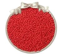 Perline di vetro lisce uniformi in stile giapponese da 2 mm/3,0 mm, di colore pieno, per la creazione di braccialetti fai da te - BBG003-03-2 mm-660 pezzi