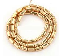 Perline distanziatrici Rondelle a forma di cuore rotondo irregolare per la creazione di gioielli Bracciale fai da te Collana-cilindro 8x4mm