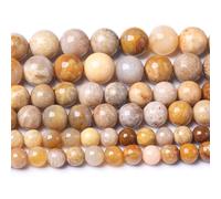 Perline energetiche rotonde in giada di corallo naturale, 35 pezzi, 10 mm, 1 filo da 39,5 cm, per braccialetti fai da te, collane e gioielli