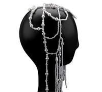 Perline Fatti A Mano Con Copricapo Con Elegante Nappe Femminile Fascia Con Capo Per Migliorare Gli Abiti