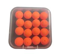 Perline galleggianti per pesca alla carpa, 16 palline leggere per strategie efficaci di esca (arancione)