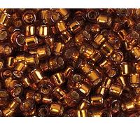 Perline giapponesi Cilindro Treasure Argento Bronzo 1,8mm.11/0 100gr.
