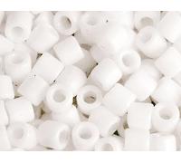 Perline giapponesi cilindro Treasure opaco bianco 1,8mm.11/0 100gr.
