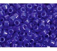 Perline giapponesi cilindro Treasure opaco blu navy 1,8 mm.11/0 100 gr.