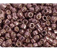 Perline giapponesi cilindro Treasure zincato bronzo 1,8mm.11/0 100gr.
