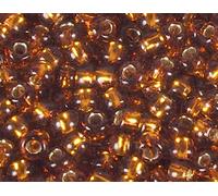 Perline giapponesi rocaille argento bronzo 2,2mm.11/0 100gr.