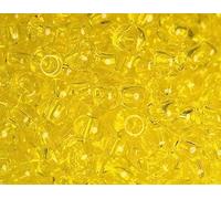 Perline giapponesi rocaille giallo trasparente 2,2mm.11/0 100gr.