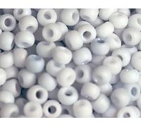 Perline giapponesi rocaille opache avorio 2,2mm.11/0 100gr.