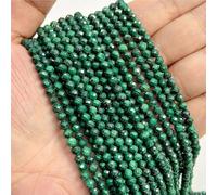 Perline gioielli fai da te Perline distanziatrici in pietra di quarzo crostale a semi piccoli sciolti, 2 3 4MM preziosa naturale sfaccettata bianca nera for la creazione gioielli