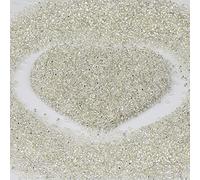 Perline in argento trasparente da 2 mm, per la creazione di gioielli, 110 grammi, circa 9800 pezzi, perline in vetro 12/0 per realizzare orecchini, bracciali, ciondoli, gioielli in vita, perline fai