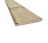 Perline in legno di abete impregnato da 53cm - Doghe ad incastro A/B sp. 2 x 15 cm - 13,5 cm utile - rivestimenti, decorazioni, pavimentazioni, fai da te