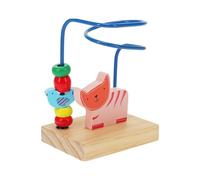 Perline in Legno di Pino educative 10,3 x 7,4 x 13,5 cm - 3 Disegni (Assortito)