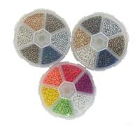Perline in materiale per legare le mosche, strumento acrilico per legare esche nella pesca a mosca, adatto per diverse dimensioni (colore 3 mm)