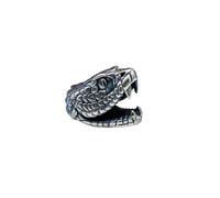 Perline in ottone con testa di serpente di pitone, per la creazione di gioielli, accessori fai da te per la creazione di gioielli, accessori per fai da te e attività all'aperto, in paracord, cordino