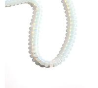 Perline in pietra naturale a rondella, 5 x 8 mm, opale, semi preziose, perline di abaco fatte a mano, per la creazione di gioielli fai da te, braccialetti e collane