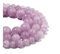 Perline in pietra naturale opale rosa, 6 mm, lucide, rotonde, lisce per la creazione di gioielli, 38 cm (opale rosa, 6 mm) GE6-S273