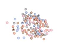 Perline in Silicone da 9 Mm Collana Bracciale Gioielli per Collane con Perline Rotonde Fai da Te per Accessori Color Caramella Perline Sciolte Perline Assortimenti di Perline