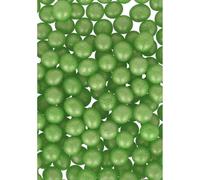 Perline in zucchero 5mm - Colore VERDE CHIARO - 60gr - Decorazioni per dolci in zucchero - Sfere perline perle - confetti confettini (Verde Chiaro)