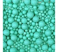 Perline in zucchero assortite soffici dai 3 ai 9 mm - Colore - 100gr - Decorazioni per dolci in zucchero - Sfere perline perle - confetti confettini (TIFFANY)