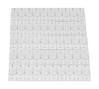 Perline Lampada 6V, 50 Pezzi 6V SMD Retroilluminazione LED per TV LCD, Perline Lampada Retroilluminazione LED con Piastra e Lente per Uso Generale
