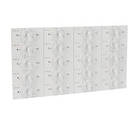Perline lampada lente, 3V 100 pezzi Perline lampada LED rotonde per TV da 32-65 pollici