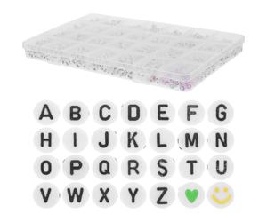 Perline Lettere Sciolte Gioielli Di Parole Braccialetti Piccole Perle