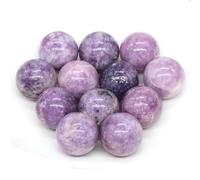 Perline Levigate In Quarzo Mini sfere di cristallo da 16 mm, pietre, tascabili, chakra, globo, perline, gemme minerali, campioni, decorazioni for la casa(Color-20,50 PCS)