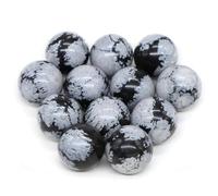 Perline Levigate In Quarzo Mini sfere di cristallo da 16 mm, pietre, tascabili, chakra, globo, perline, gemme minerali, campioni, decorazioni for la casa(Color-37,50 PCS)