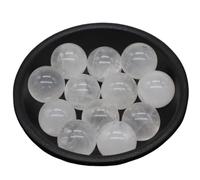 Perline Levigate In Quarzo Mini sfere di cristallo da 16 mm, pietre, tascabili, chakra, globo, perline, gemme minerali, campioni, decorazioni for la casa(Color-41,50 PCS)